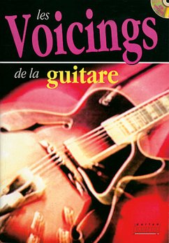 Cover Romane/ Derek Sébastian, Les Voicings de la Guitare Guitar [TAB] Buch + CD