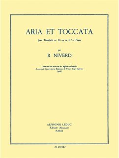 Cover Aria et toccata pour trompette et piano