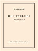 Camillo Togni, Due Preludi (1980) Per Ottavino (2-20) Flöte und Klavier Partitur