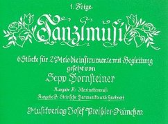 Cover Tanzlmusi Band 1 Ausgabe B 6 Stücke für steirische Harmonika und Hackbrett