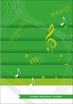 Cover Quaderno di musica - 10 righi, 32 pp. carta bianca