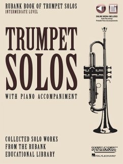 Cover Trumpet Solos intermediate Level (+online media) for trumpet and piano