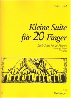 Kleine Suite für 20 Finger op.61b für Klavier zu 4 Händen