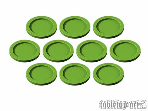 Skill and Squad Marker - 25mm Light Green (10) Skill and Squad Marker - 25mm Light Green (10)