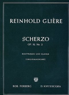 Cover Scherzo op.32,2 für Kontrabaß und Klavier
