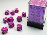 Opaque 12mm d6 Light Purple/white Dice Block (36 dice) Opaque 12mm d6 Light Purple/white Dice Block (36 dice)