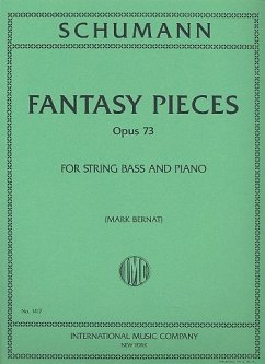 Cover Fantasy Pieces op.73 for string bass and piano