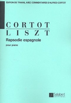 Cover Rapsodie espagnole pour piano