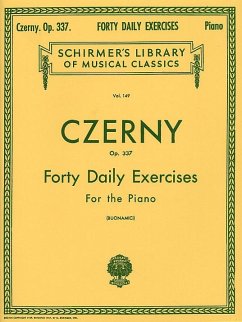 Cover Forty Daily Exercises Op.337