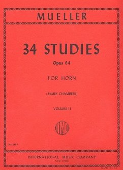 Cover 34 Studies op.64 vol.2 for horn solo