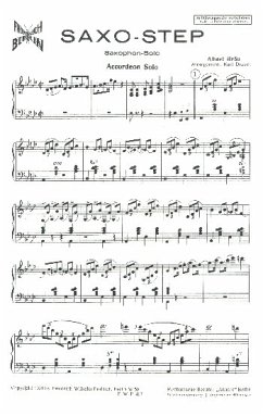 Cover Saxo-Step für Akkordeon