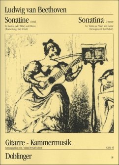 Cover Sonatine für Violine (fl) und Gitarre