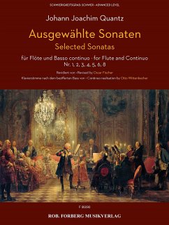 Cover Ausgewählte Sonaten für Flöte und Basso continuo
