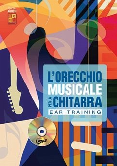 Cover L'orecchio musicale per la chitarra (Ear Training) Gitarre Buch + CD