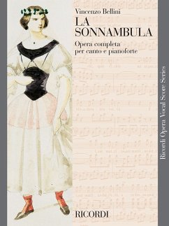 La sonnambula Klavierauszug (it) broschiert