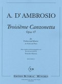 Canzonetta Nr.3 op.47 für Violine