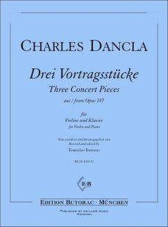 3 Vortragsstücke aus op.187 für Violine und Klavier