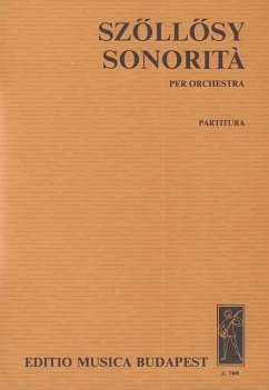 Cover Szöllösy András Sonoritá for orchestra Symphonic Works