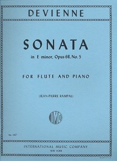 Sonata e minor op.68,5 for flute and piano Sonata e minor op.68,5 for flute and piano