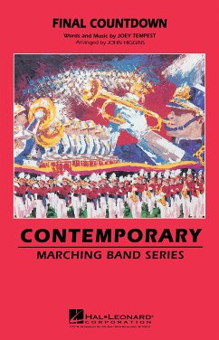 Cover Final Countdown Marching Band Partitur + Stimmen