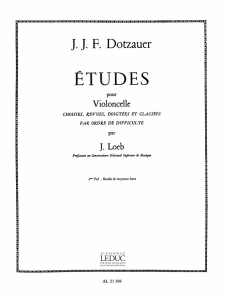 Études vol.2 pour violoncelle Études vol.2 pour violoncelle