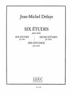 Cover DEFAYE J.M. 6 ETUDES TUBA