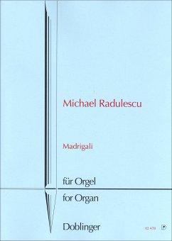 Cover Madrigali für Orgel