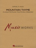 Samuel R. Hazo, Mountain Thyme Concert Band/Harmonie Partitur + Stimmen