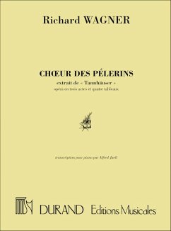 R. Wagner Choeur Des Pelerins (Extrait De Tannhauser) Piano