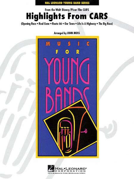 Highlights from Cars Concert Band/Harmonie Partitur + Stimmen