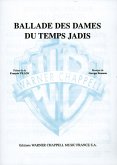 Georges Brassens, Ballade des Dames du Temps Jadis Vocal and Piano Buch