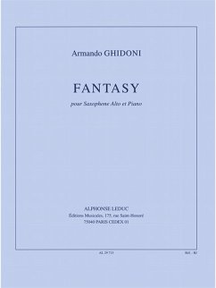 Cover Fantasy pour saxophone alto et piano