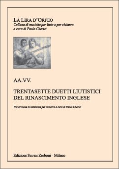 Cover 37 duetti liutistici del rinascimento inglese per 2 chitarre