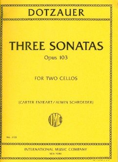 Cover 3 Sonatas op.103 for 2 cellos parts