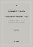 10 concerti ecclesiastici per coro misto e organo partitura (it)