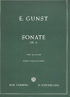 Cover SONATE OP.8 FUER KLAVIER