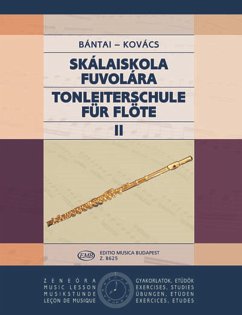 Cover Tonleiterschule Band 2 für Flöte