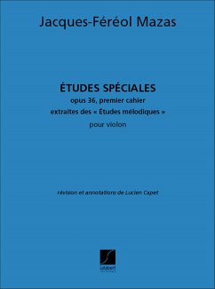 Etudes speciales op.36 vol.1 pour violon