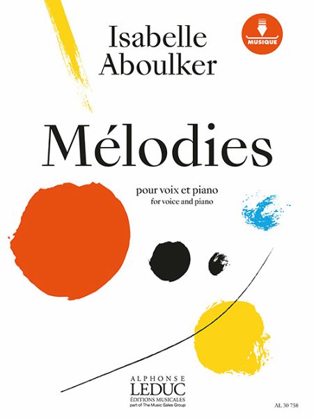 AL30758 Melodies pour voix et piano AL30758 Melodies pour voix et piano