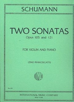 2 Sonatas op.105 and op.121 for violin and piano 2 Sonatas op.105 and op.121 for violin and piano