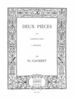 Cover Romance pour clarinette et piano