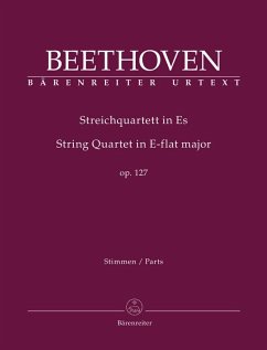 Quartett Es-Dur op.127 für 2 Violinen, Viola und Violoncello Stimmensatz