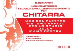 Cover D. De Marchi Il Primo Metodo Di Tecnica D'Accompagnamento Method and study for Guitar