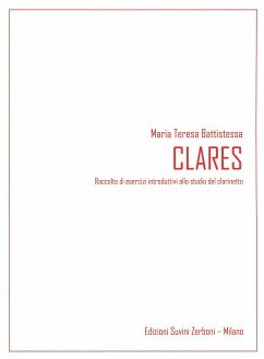 Cover Maria Teresa Battistessa, Clares Clarinet Buch