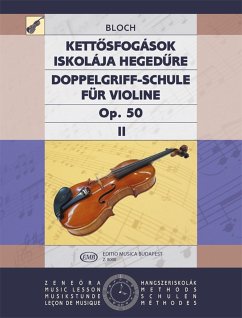 Cover Doppelgriffschule op.50 Band 2 für Violine