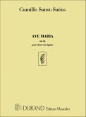 Ave Maria la majeur pour 2 voix égales et orgue