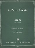 Etüde op.25,7 für Violoncello und Klavier Etüde op.25,7 für Violoncello und Klavier