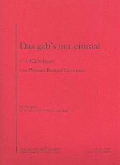 Cover Das gab's nur einmal: 15 UFA-Schlager
