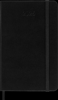 Moleskine Classic 12 Month 2025 Daily Planner, Hard Cover, Pocket (3.5