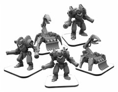 Scrap Mech and Crusher Units  Monsterpocalypse Green Fury Units (3D Resin)